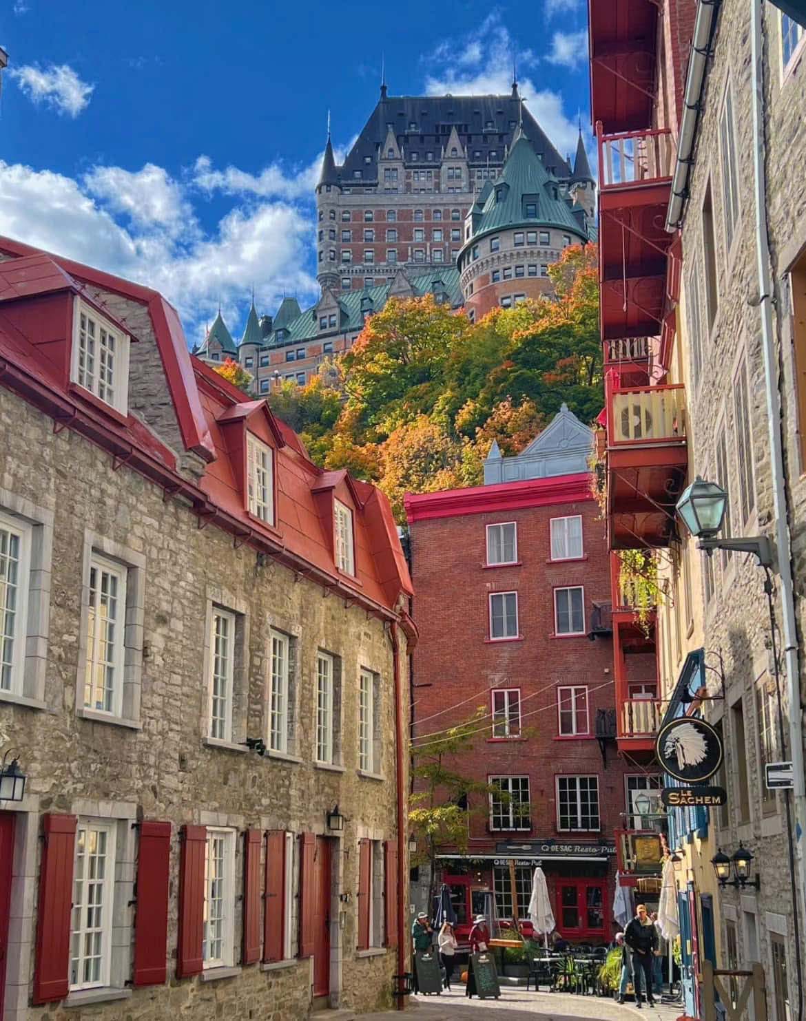 Bức tranh mùa Thu tại Quebec, Canada