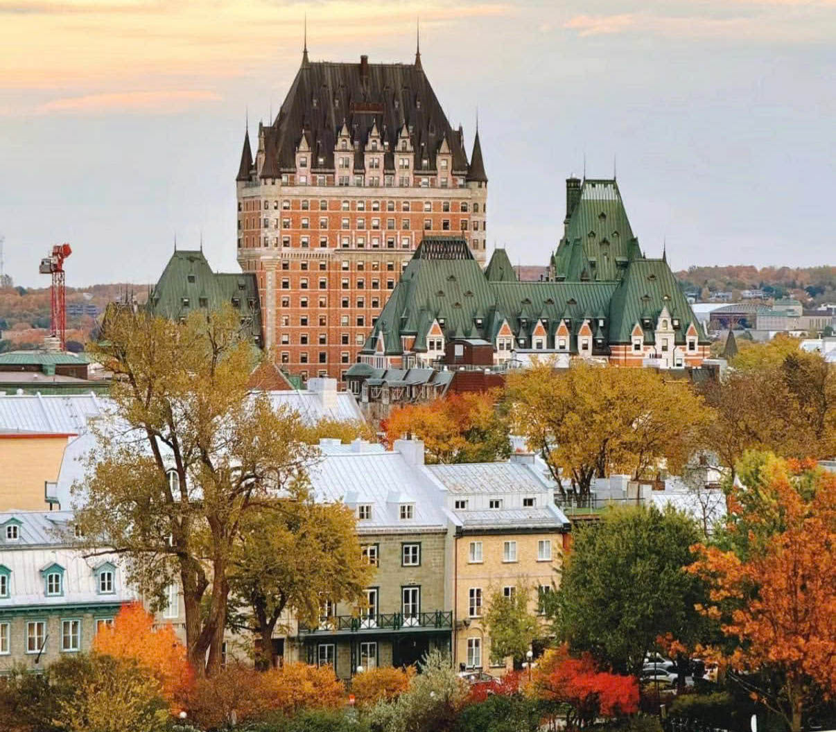 Bức tranh mùa Thu tại Quebec, Canada