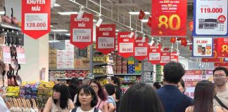 Bán lẻ hàng hóa đặt mục tiêu tăng ít nhất 11% hàng năm