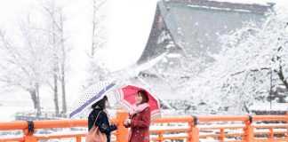Đến Nhật Bản ngắm phố cổ Hida Furukawa trong mùa tuyết trắng