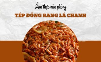 Đậm đà vị quê với cơm tép đồng rang lá chanh