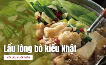 Thử vị lòng bò qua món lẩu kiểu Nhật cho trưa cuối tuần