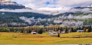 Cortina d’Ampezzo – sắc thu vàng giữa dãy Dolomites