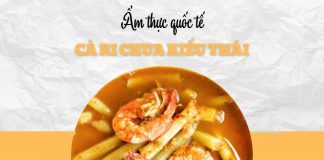 Bữa trưa quốc tế thử vị cà ri chua kiểu Thái