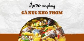 Bữa trưa văn phòng quen mà lạ cùng cá nục kho thơm