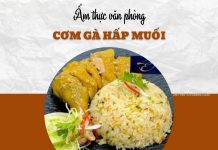 Bữa trưa văn phòng đổi vị khi gà hấp muối ăn kèm