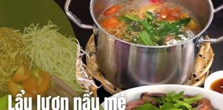 Bữa trưa quê nhà với lẩu lươn nấu mẻ