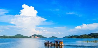 Về Thái Nguyên du ngoạn hồ Núi Cốc