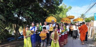 Lễ dâng y Kathina của đồng bào Khmer An Giang