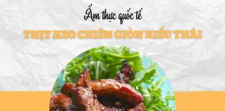 Bữa trưa giòn rụm với thịt heo chiên giòn kiểu Thái