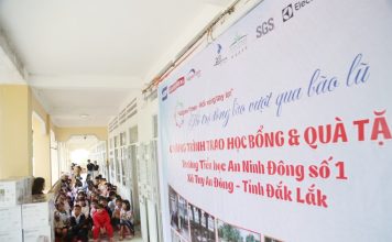 ‘Saigon Times – Nối vòng tay lớn’ tiếp sức học sinh vùng lũ Đắk Lắk