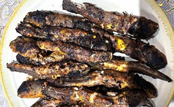 Thòi lòi nướng mọi – hương vị dân dã nơi đất mũi Cà Mau