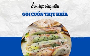 Bữa trưa giữa tuần nhẹ nhàng cùng gỏi cuốn thịt khìa