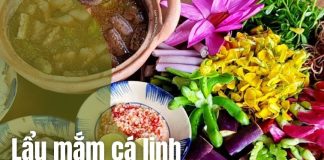 Bữa trưa cuối tuần sum vầy bên nồi lẩu mắm cá linh