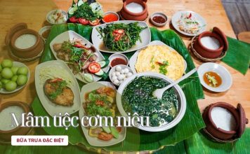 Mâm cơm niêu 6 món đậm đà, thanh mát cho trưa cuối tuần