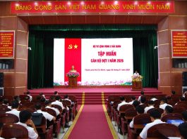 Bộ Tư lệnh Vùng 2 Hải quân tập huấn cán bộ đợt I năm 2026