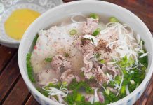 Bún quậy, nét riêng trong ẩm thực Phú Quốc