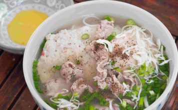 Bún quậy, nét riêng trong ẩm thực Phú Quốc