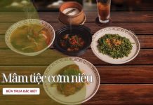 Mâm cơm niêu bốn món, giản dị mà tròn vị bếp nhà