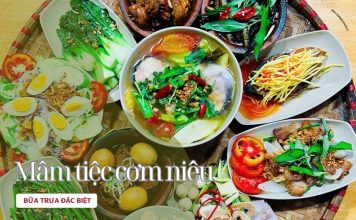 Mâm cơm niêu sáu món đậm đà vị kho, tròn hương bếp việt