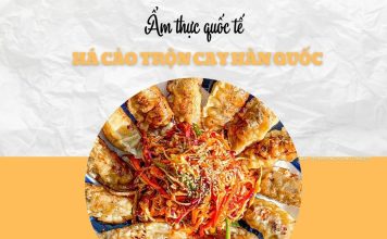 Bữa trưa quốc tế với há cảo trộn cay Hàn Quốc
