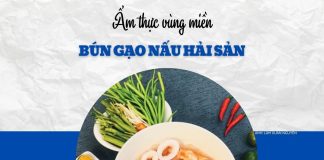 Bún gạo nấu hải sản: Món nước thanh vị cho bữa trưa đầu tuần