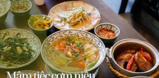 Mâm cơm niêu đậm đà vị quê với những món quen thuộc