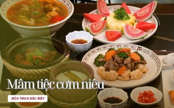 Mâm cơm niêu hài hòa vị thanh với những món quen trong bếp Việt