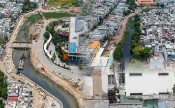 Rạch Xuyên Tâm: Bức tranh đối lập trên công trường