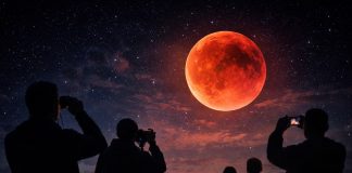 Trăng máu xuất hiện tối 3-3, điều gì đang xảy ra trên bầu trời?
