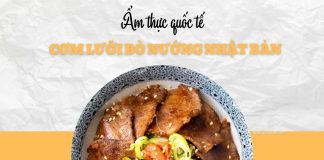 Cơm lưỡi bò nướng, vị lạ từ gian bếp Nhật cho bữa trưa